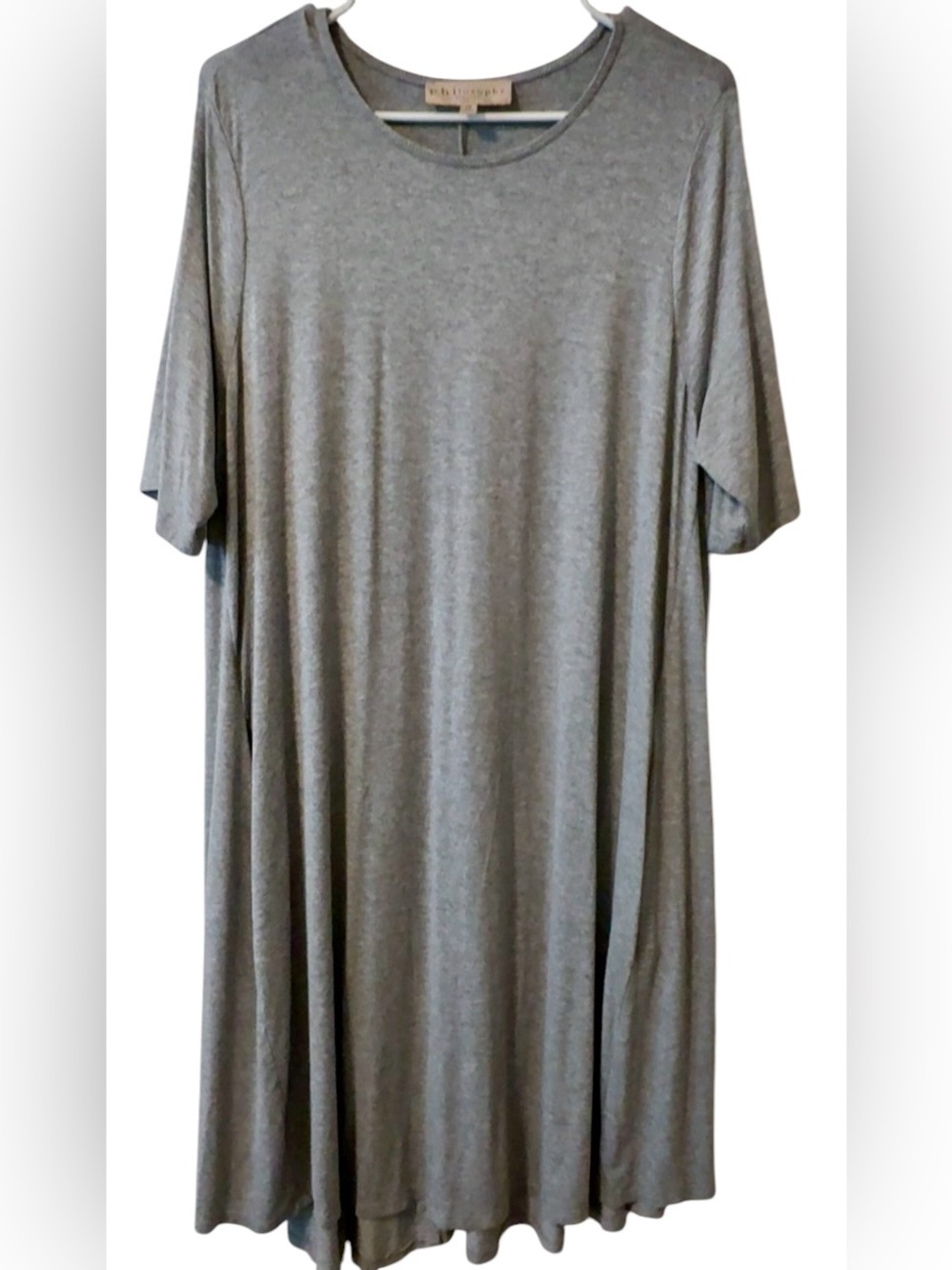 Philosophy Gray Midi Swing Dress